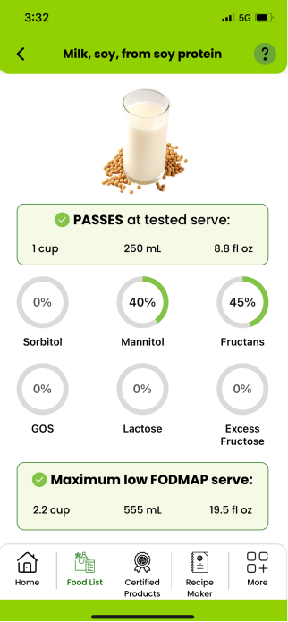 How to use the FODMAP Friendly app with FODZYME